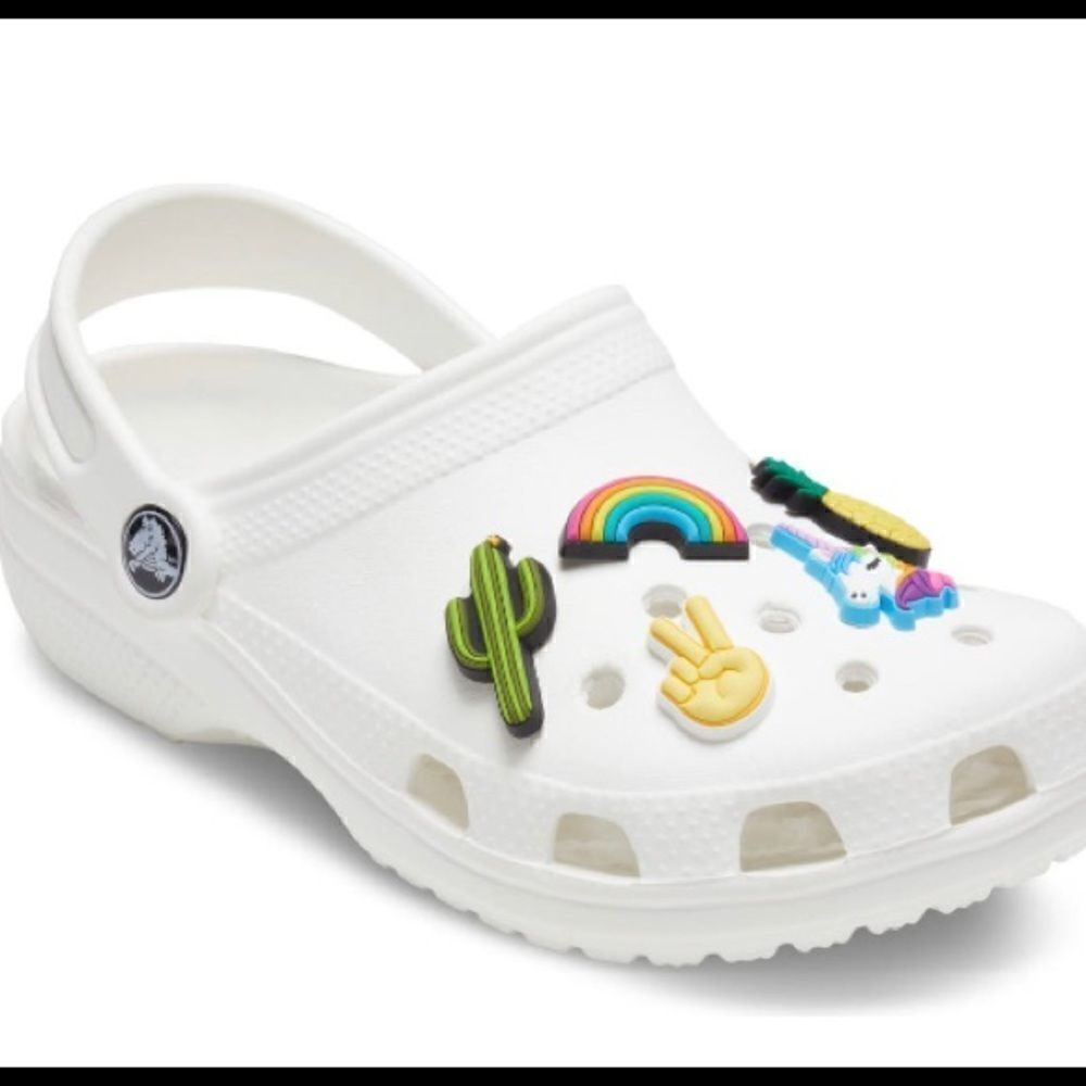 Crocs Jibbits Charms “rainbow fun” - Picture 3 of 4